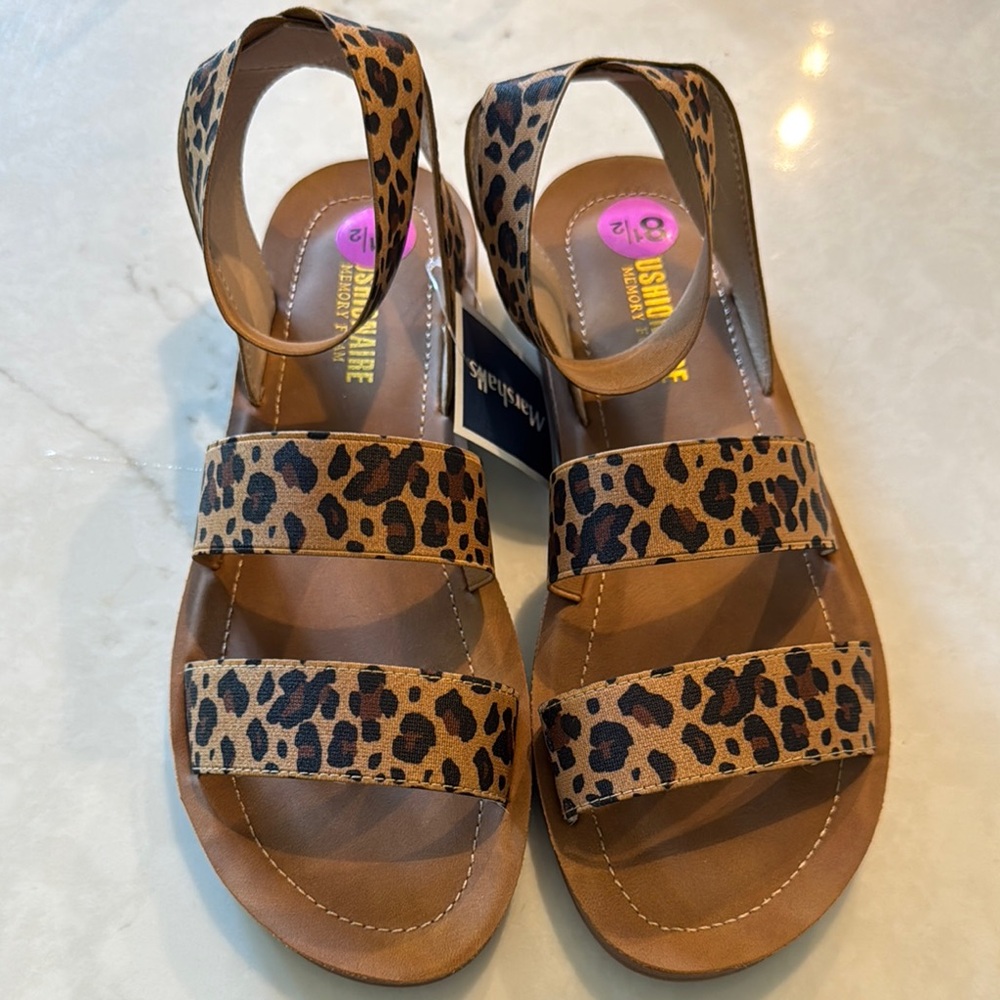 Leopard Print Sandals